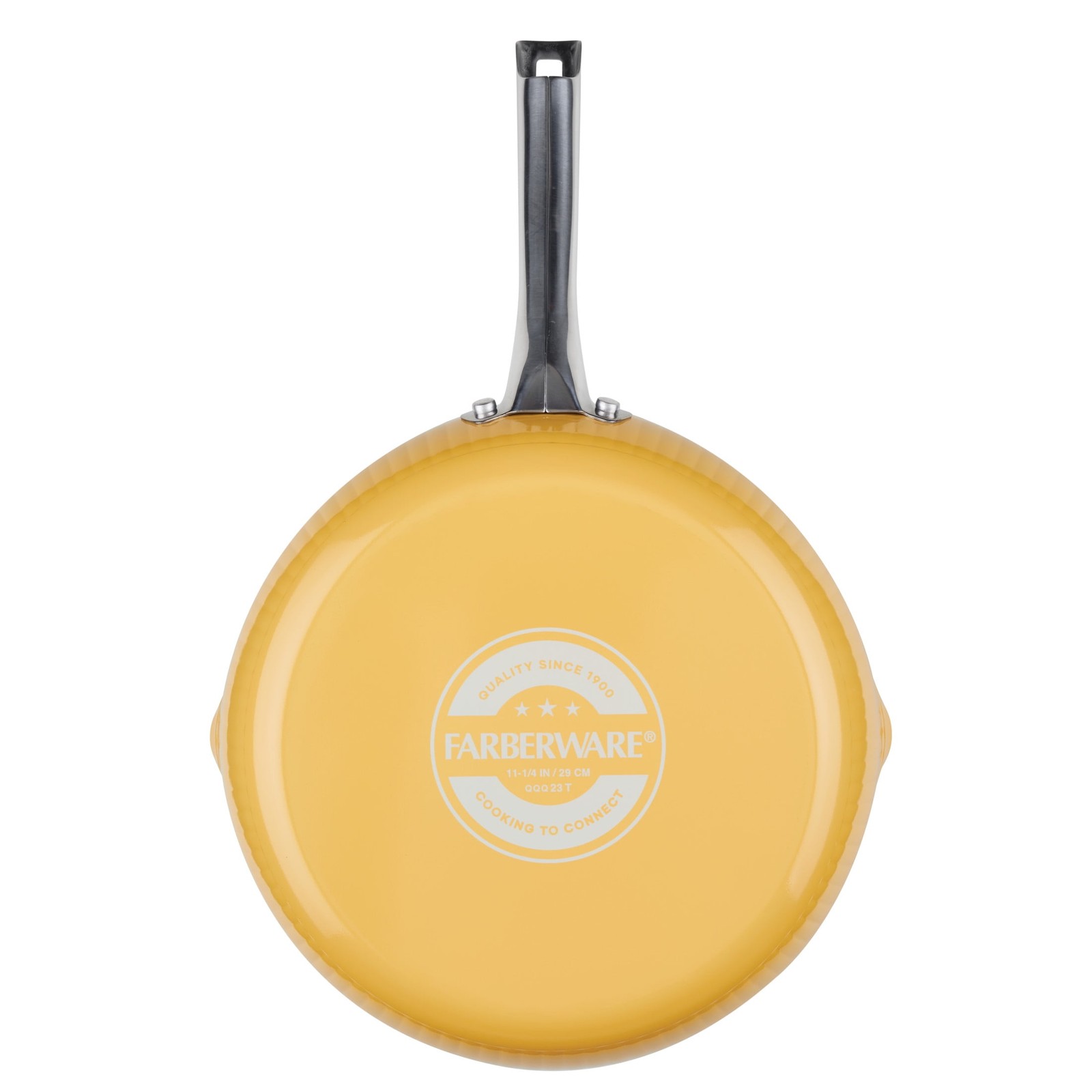 Style 11.25 Inch Nonstick Frying Pan Dishwasher Safe & Oven Safe to 500°F Yellow