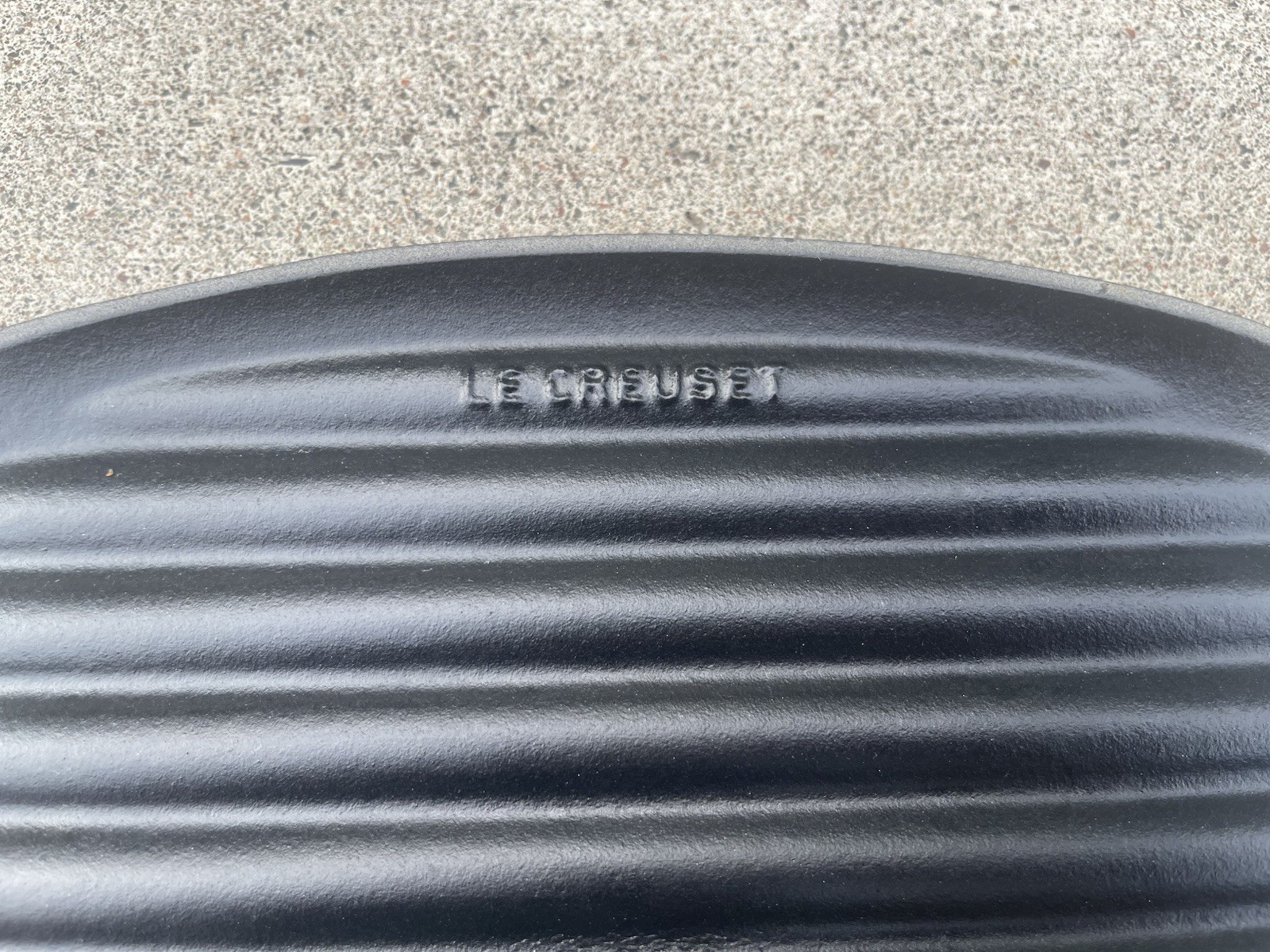Le Creuset Panini Grill Press Enameled Cast Iron Square Black 9.25″