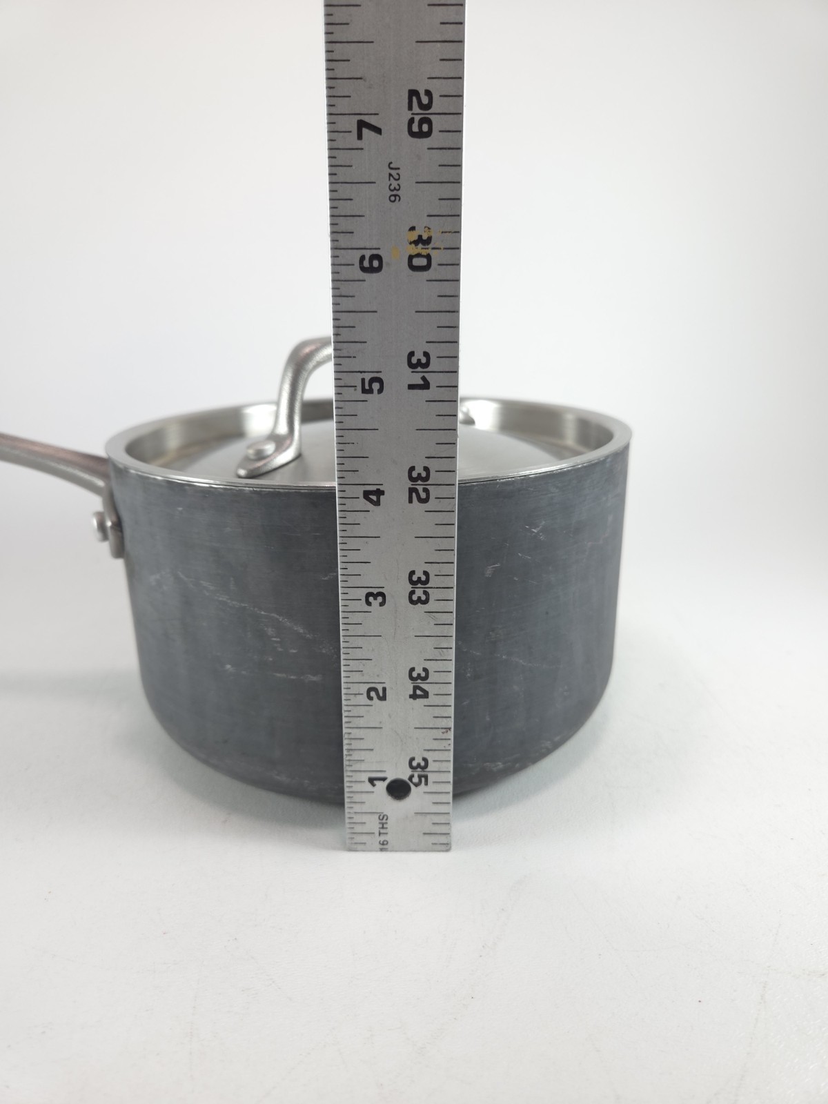 Vtg Members Mark 2 Qt 1.9L Pot Anodized Professional Pot Pan w/lid