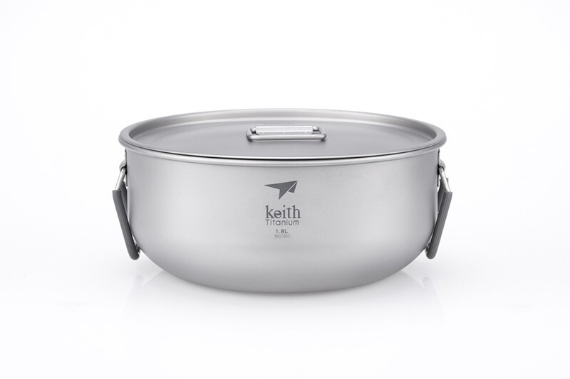 Keith Titanium Ti6015 Pot – 1.8 L (Shipped from California, USA)