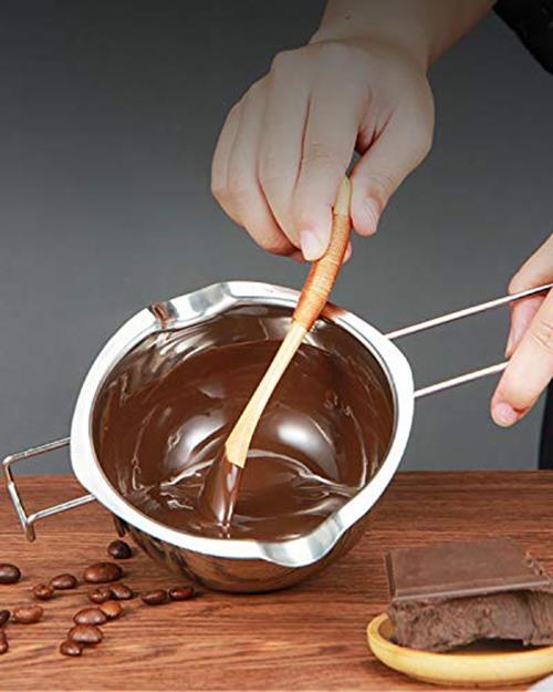Stainless Steel Double Boiler Pot for Melting Assorted Sizes , Colors