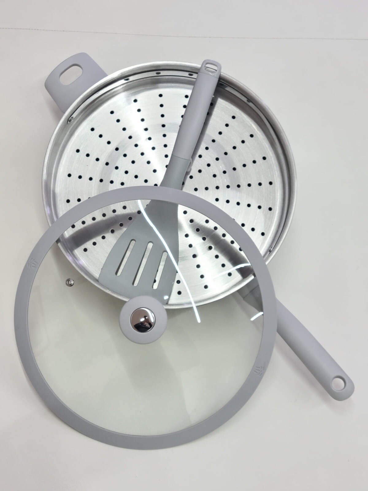 The Cellar All In One Cookware 4 Piece Pan Silver