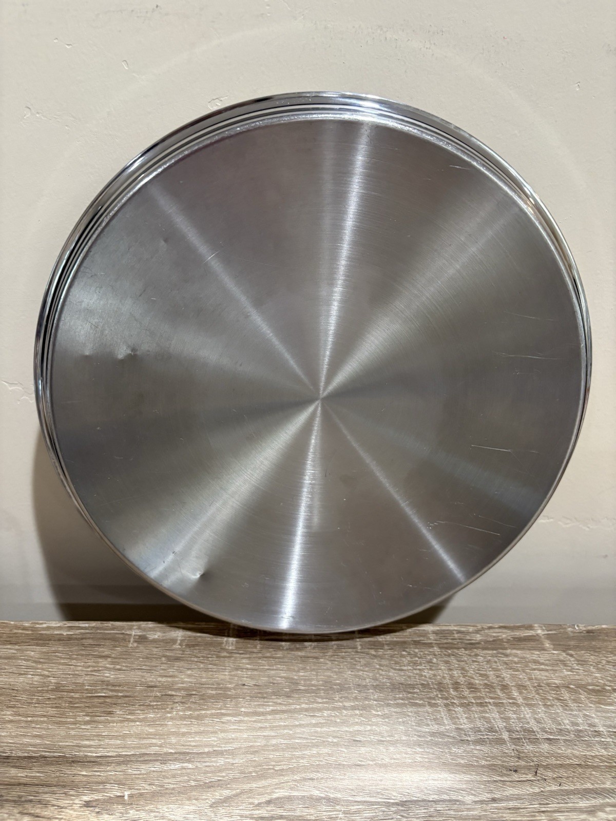 Williams Sonoma Stainless Steel Replacement Lid 10″ Diameter LID ONLY