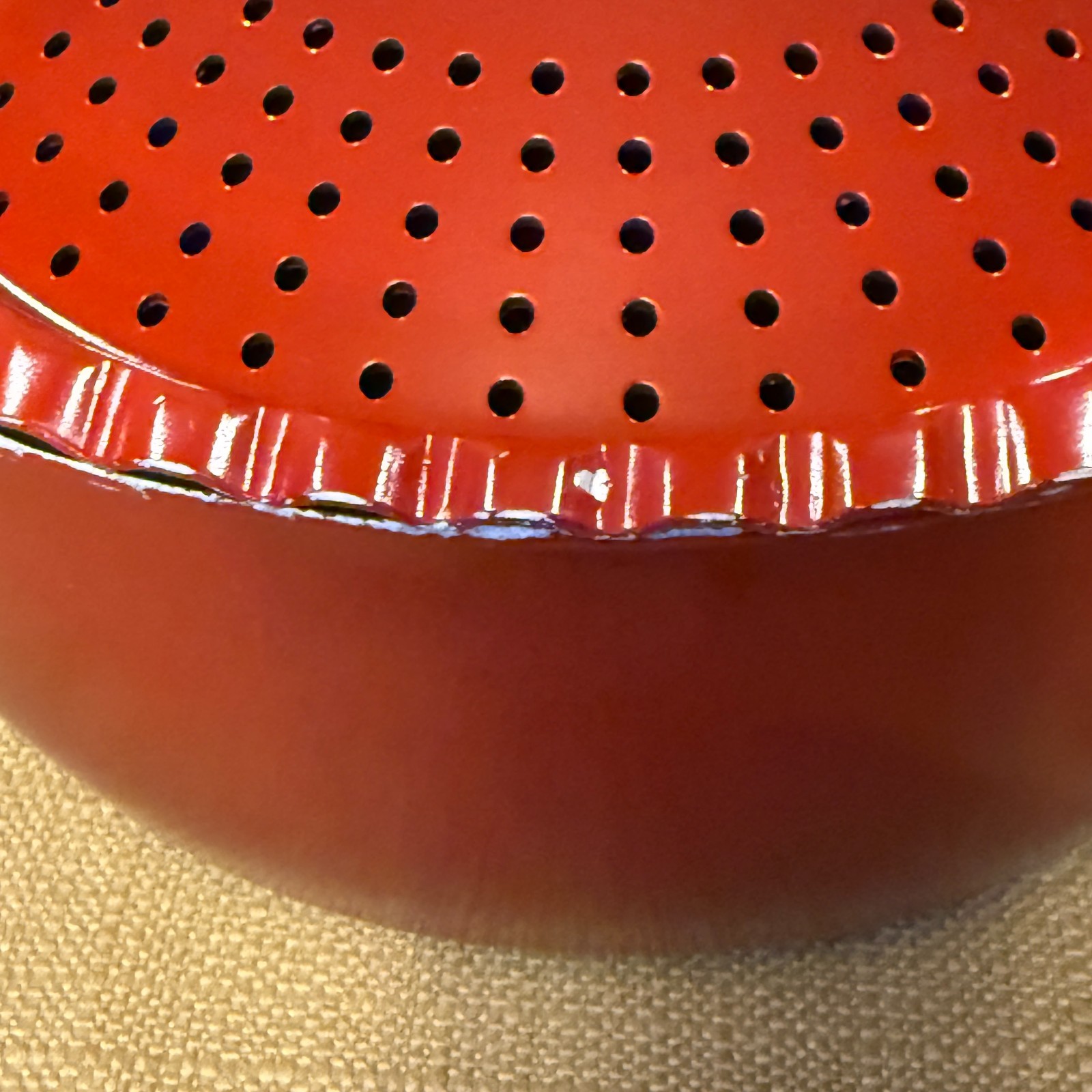 Bialetti Italian Essentials 5.5 Qt Oval Aluminum Pasta Pot Lock Strainer Lid Red