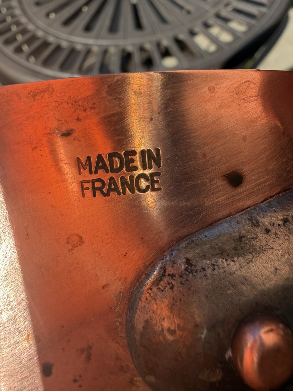 Beautiful 3qt French Copper Saucepan