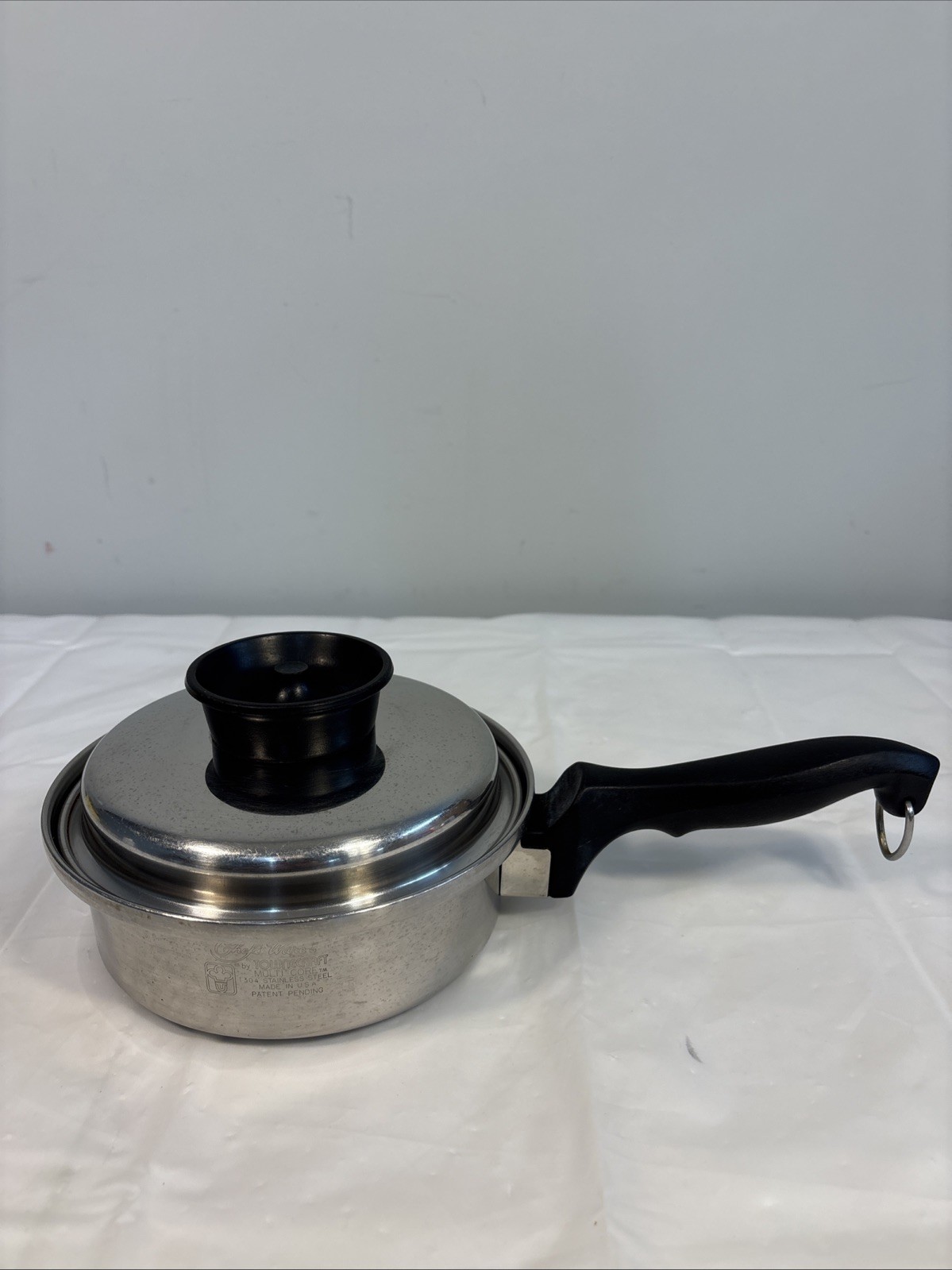 Chef’s Ware Townecraft T304 Multi Core 1 QT Saucepan Pan & Lid Stainless