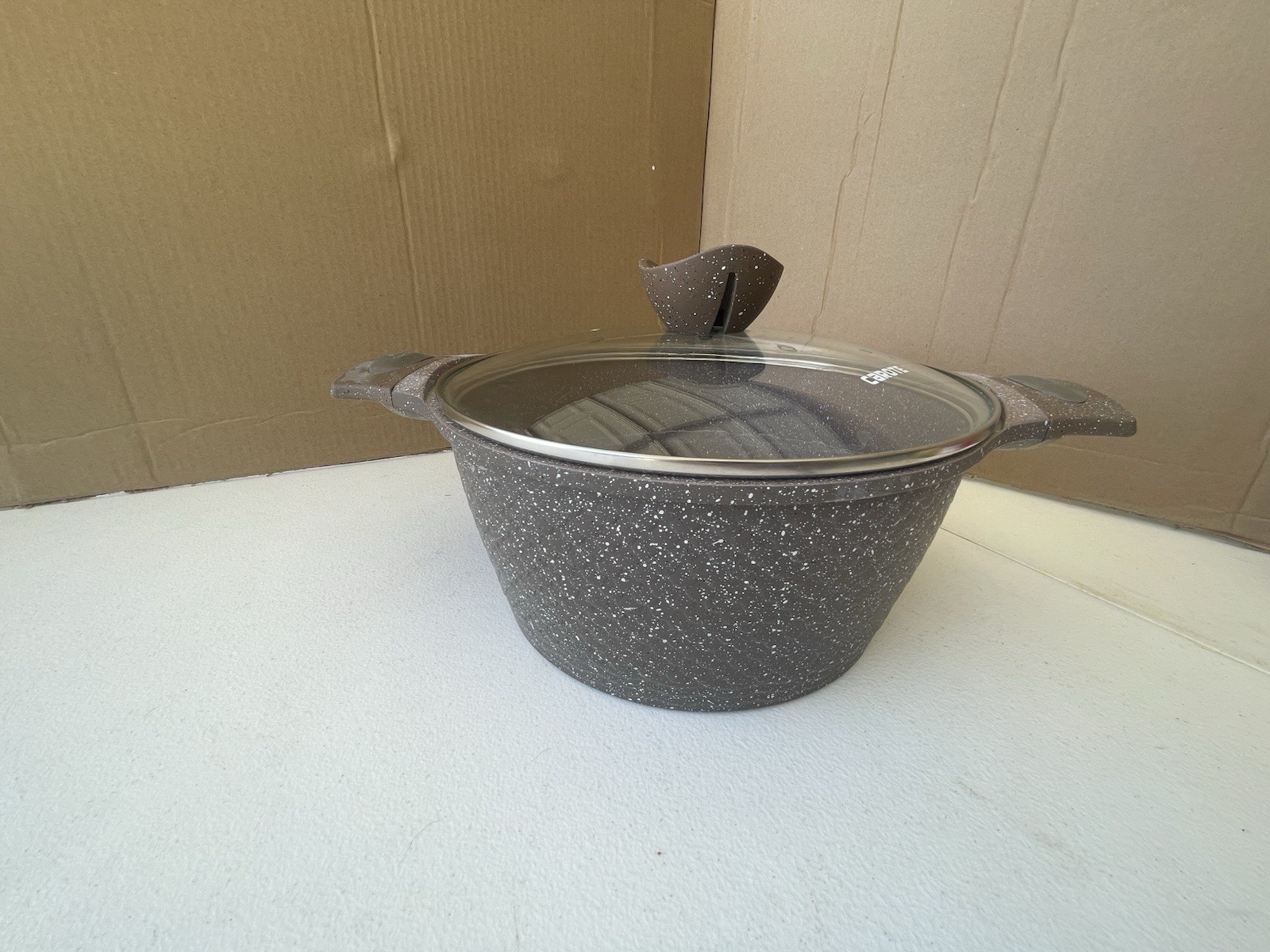 Carote Nonstick Casserole/Stock Pot 10 Inch with Lid