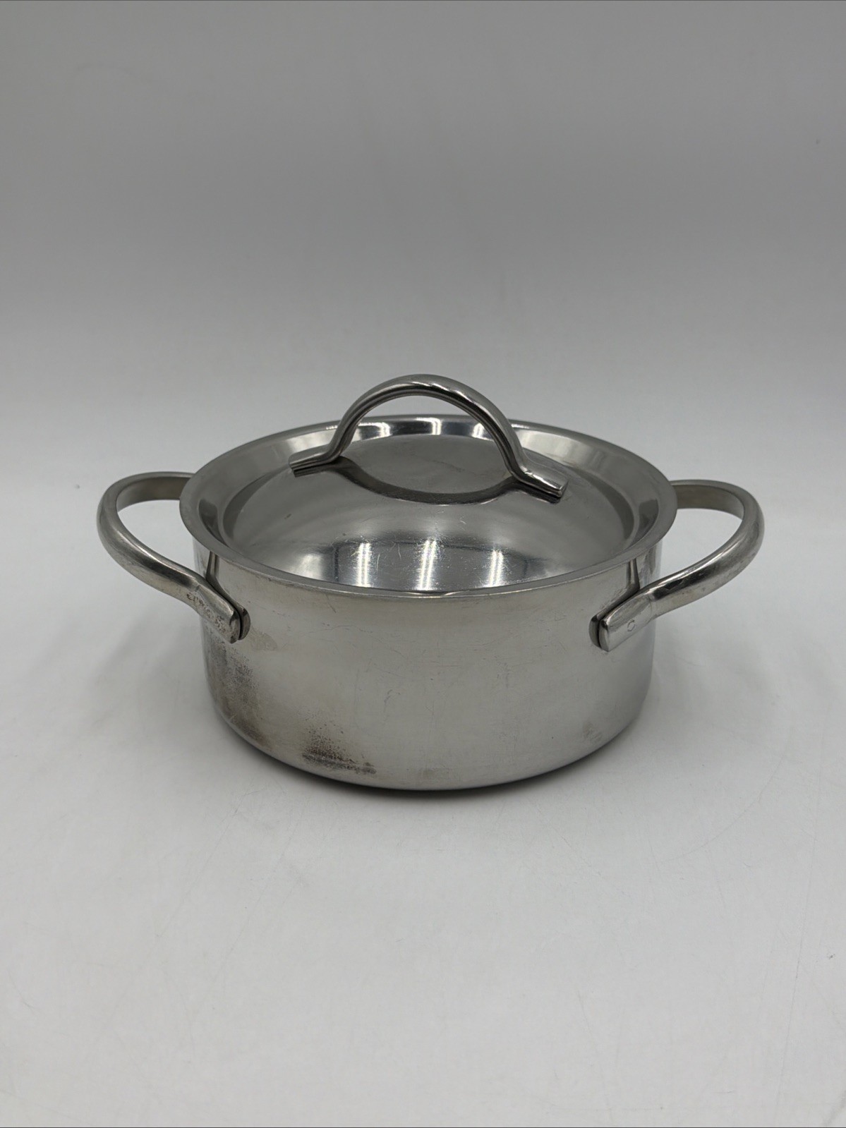 Vintage Revere Pro Line 1.5 Qt Saucepan Stainless Steel Copper Core & Lid 6725