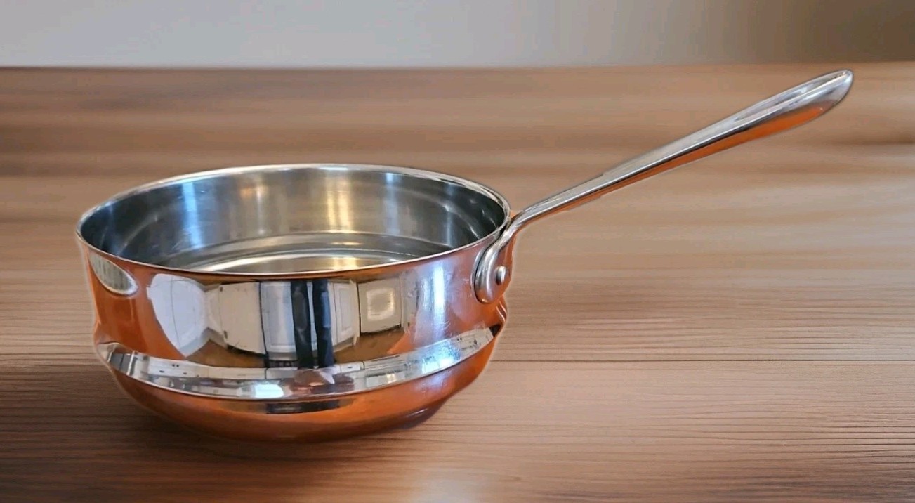 All Clad Stainless 8.5 In Diameter 4″ Tall Steamer Insert Drainer Pot 3 Qt