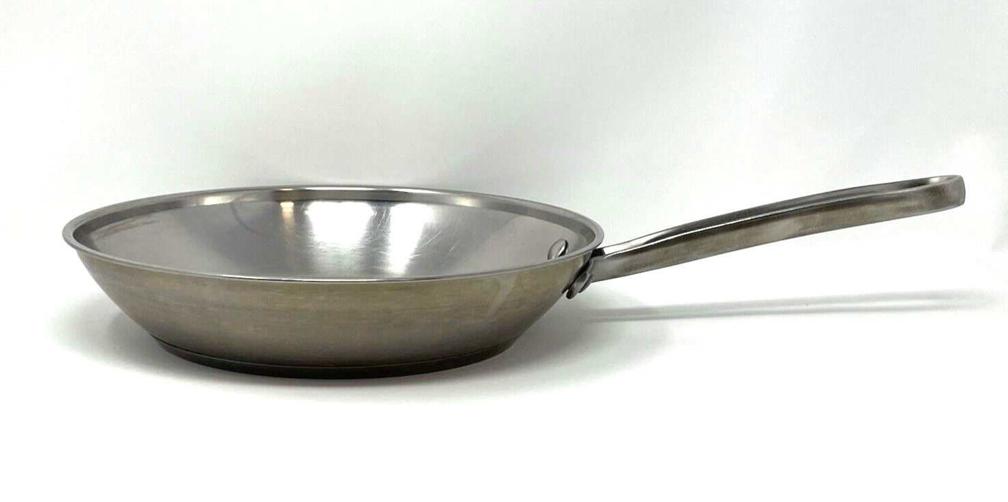 Simply Calphalon Stainless Steel 1390 | 10 inch Skillet Fry Sauté Pan