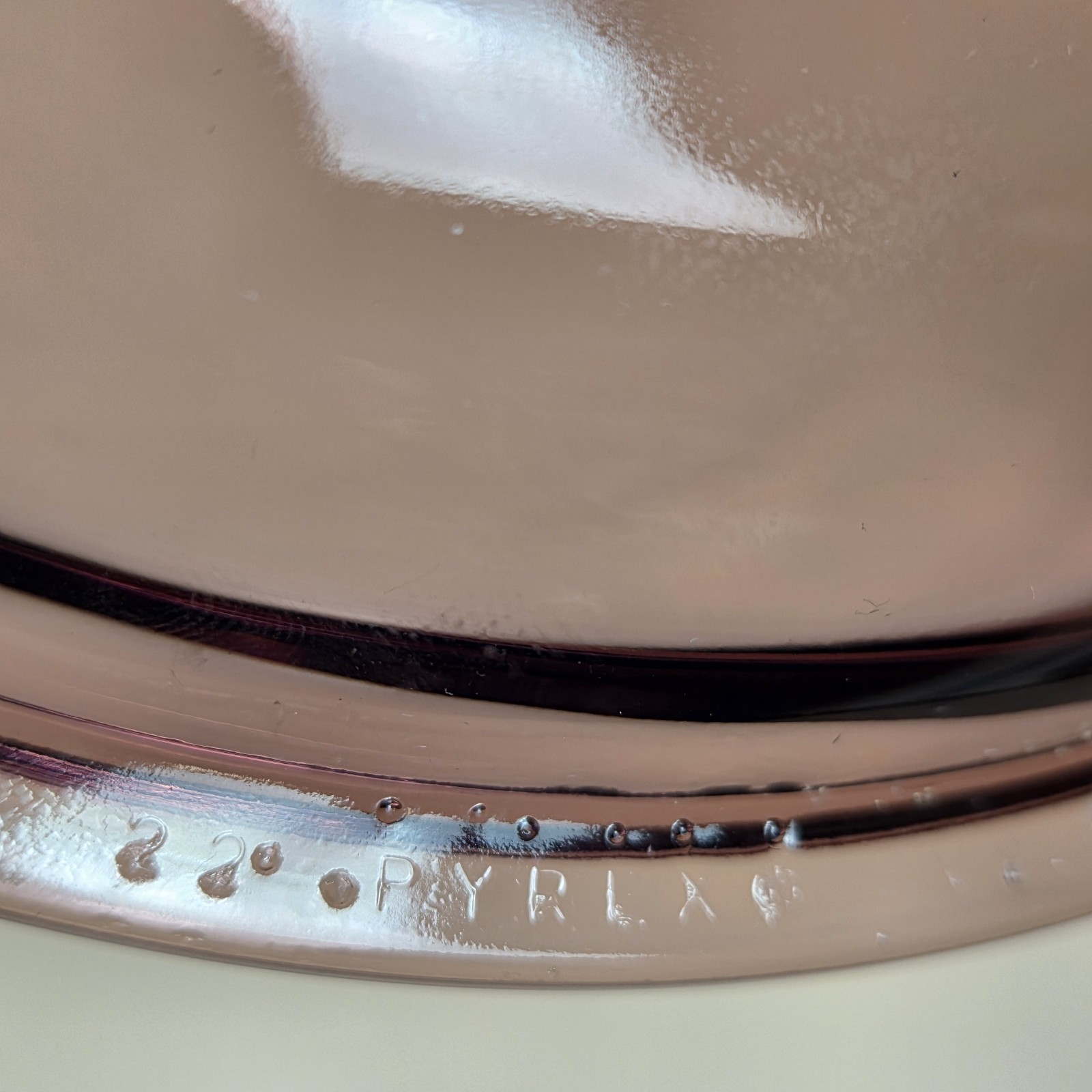 Cranberry Pyrex Replacement Lid V-2.5-C for 2.5L Corning Vision Pot 8-1/2″