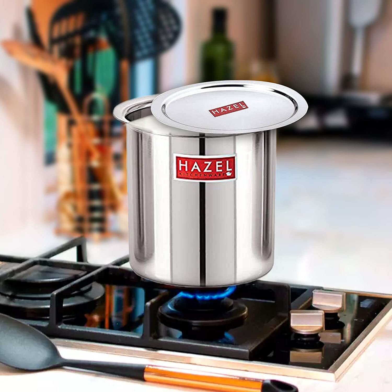 Stainless Steel Milk Boiler Container Milk Pot Vessel Gunj for Kitchen, 1800ML