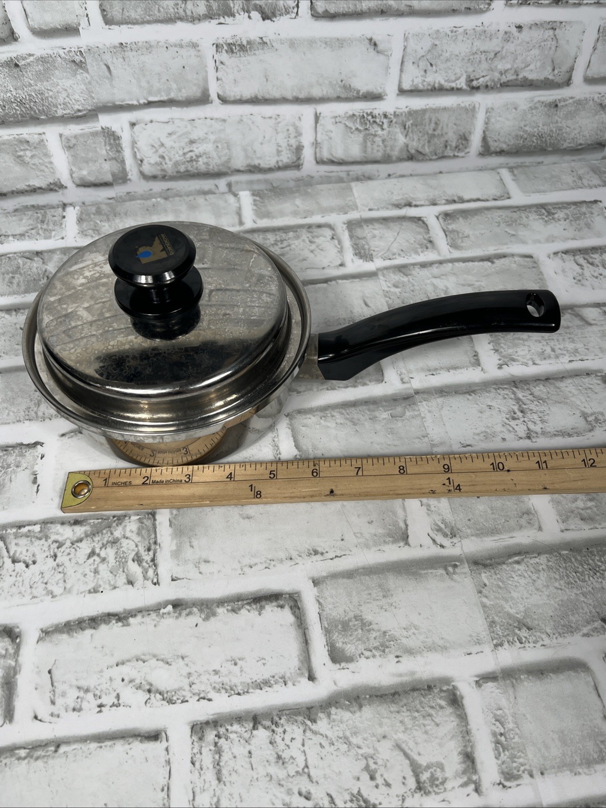 Vintage Rainbow Cooking System Surgical Stainless Steel Pot W/Lid
