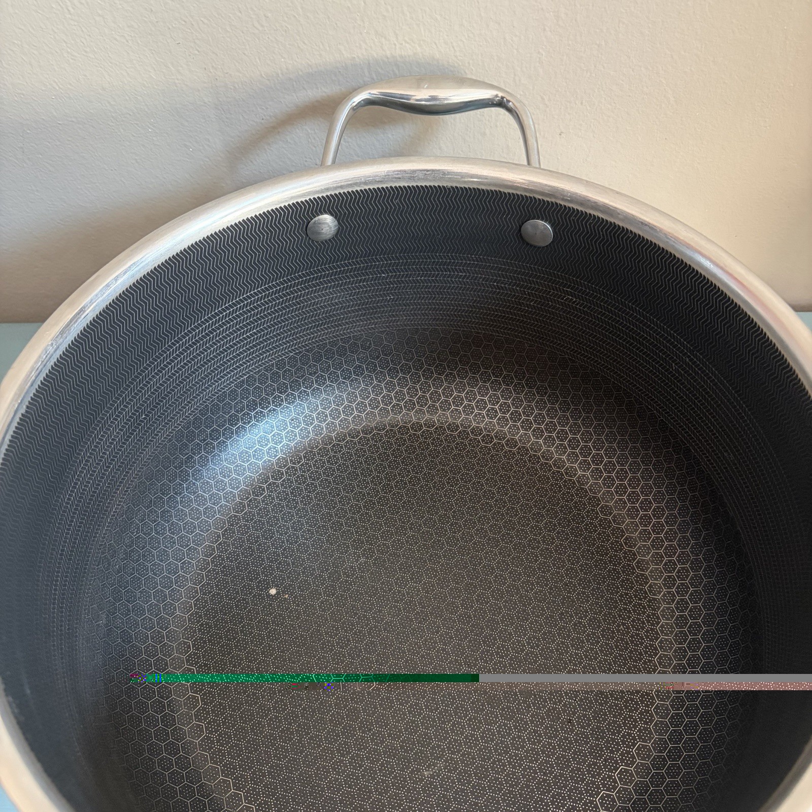 Hexclad 8 Quart Stock Pot 8 QT Pan Nonstick With Lid – Used B7