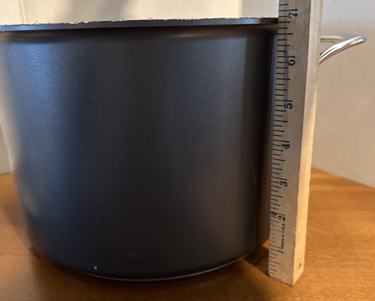 Breville 8 qt Quart Thermal Pro Hard-Anodized Stock Pot & Stainless Lid