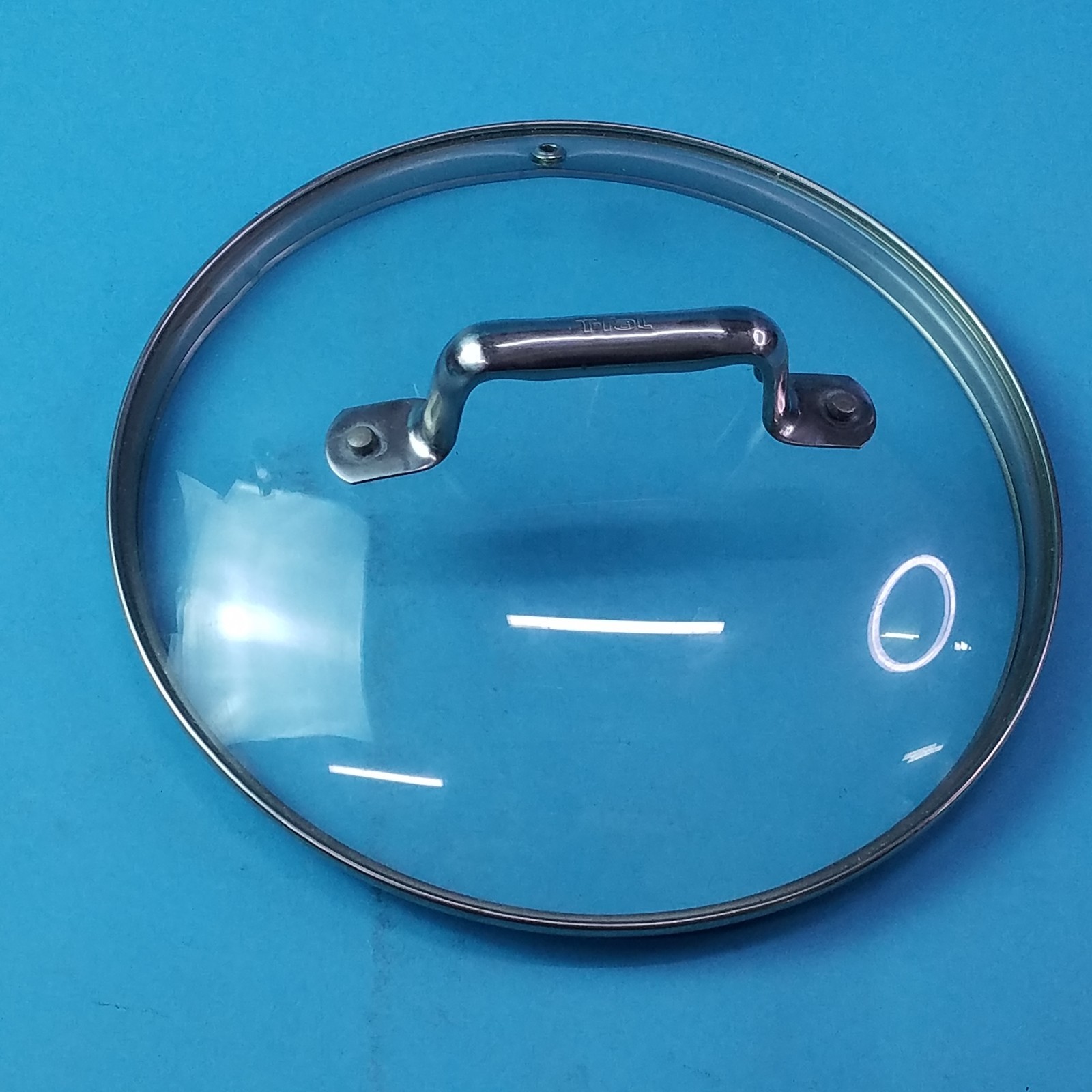 T-fal Glass & Stainless Metal Vented Replacement Lid 9 3/8” Inner 10” Outer