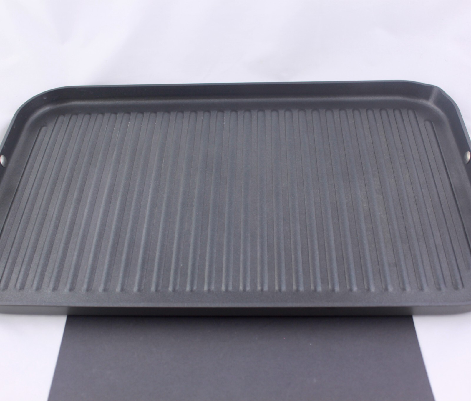ALL-CLAD GRILLE HARD ANODIZED NONSTICK GRANDE STAINLESS STEEL 13 X 20