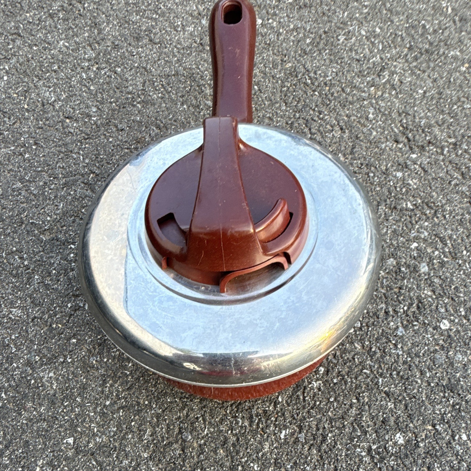 T-fal Initiatives 1.7 Qt Nonstick Aluminum Saucepan with Lid Brown/Silver