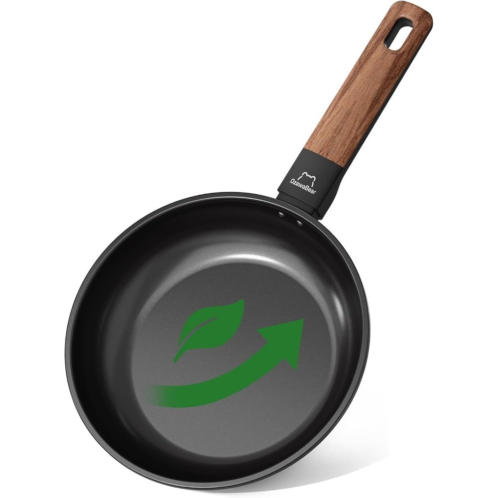 Non Stick Frying Pan Skillet, Titanium Coating Fry Pan Egg Pan Omelet Pan