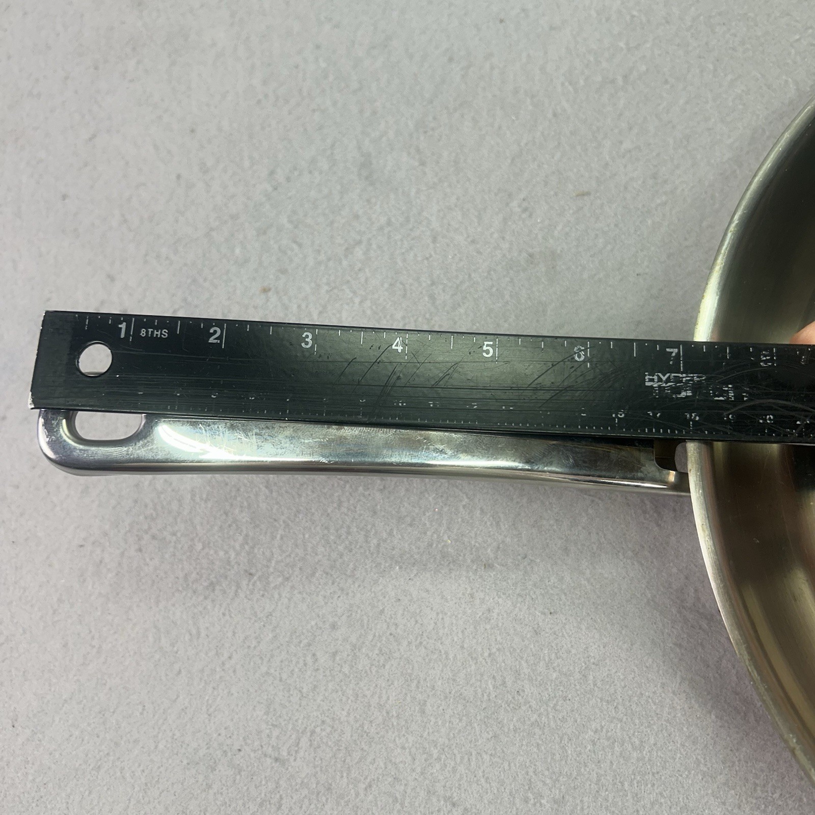 Cutco Cookware 12” Fry Pan Skillet 5-Ply Stainless Steel Cookwear Saute Pot USA