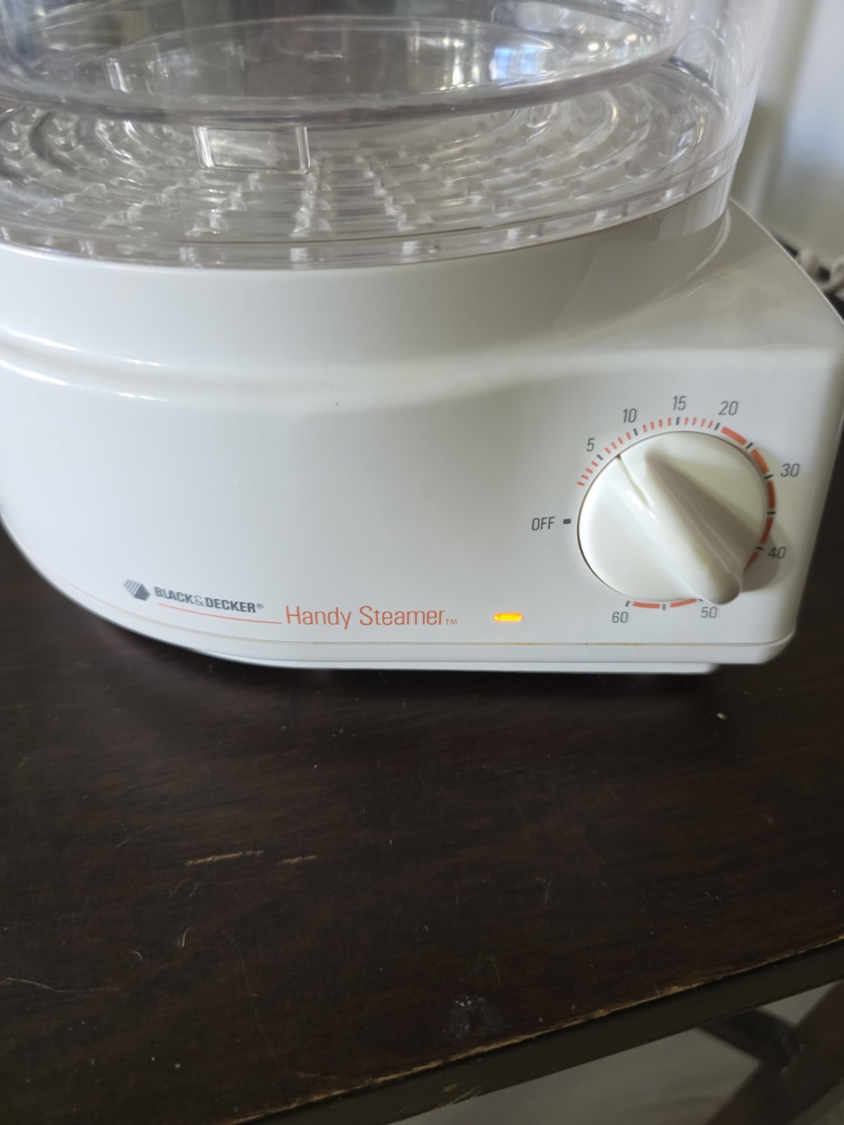 Vintage Black & Decker HS80 Handy Steamer Food Steamer/Rice Cooker Original Box