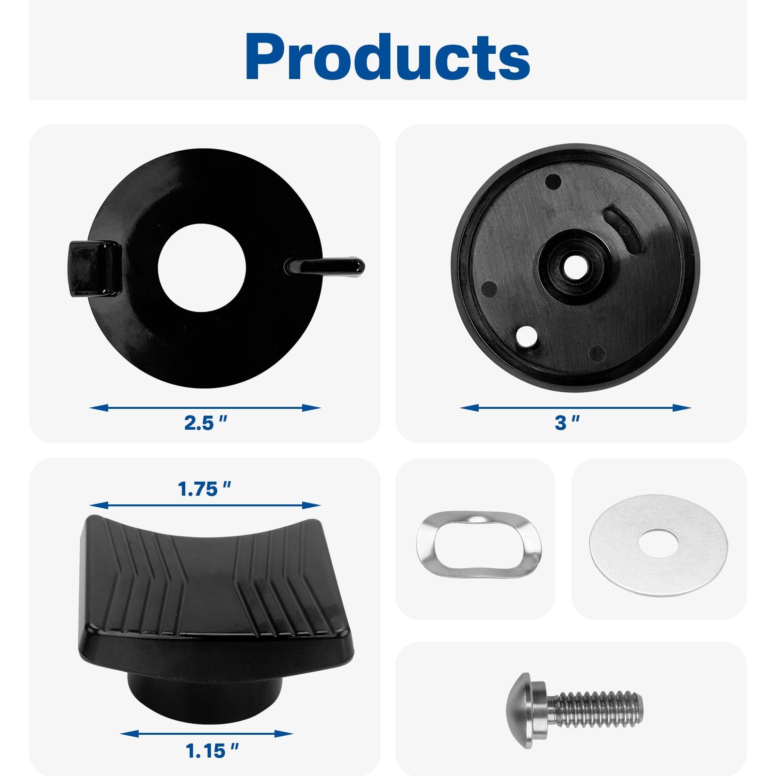 Lid Knob Replacement 1725X With Vent Compatible with Rena Ware 1992-1997 Pots