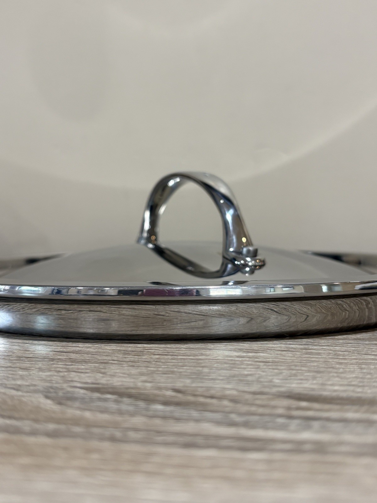 Williams Sonoma Stainless Steel Replacement Lid 10″ Diameter LID ONLY