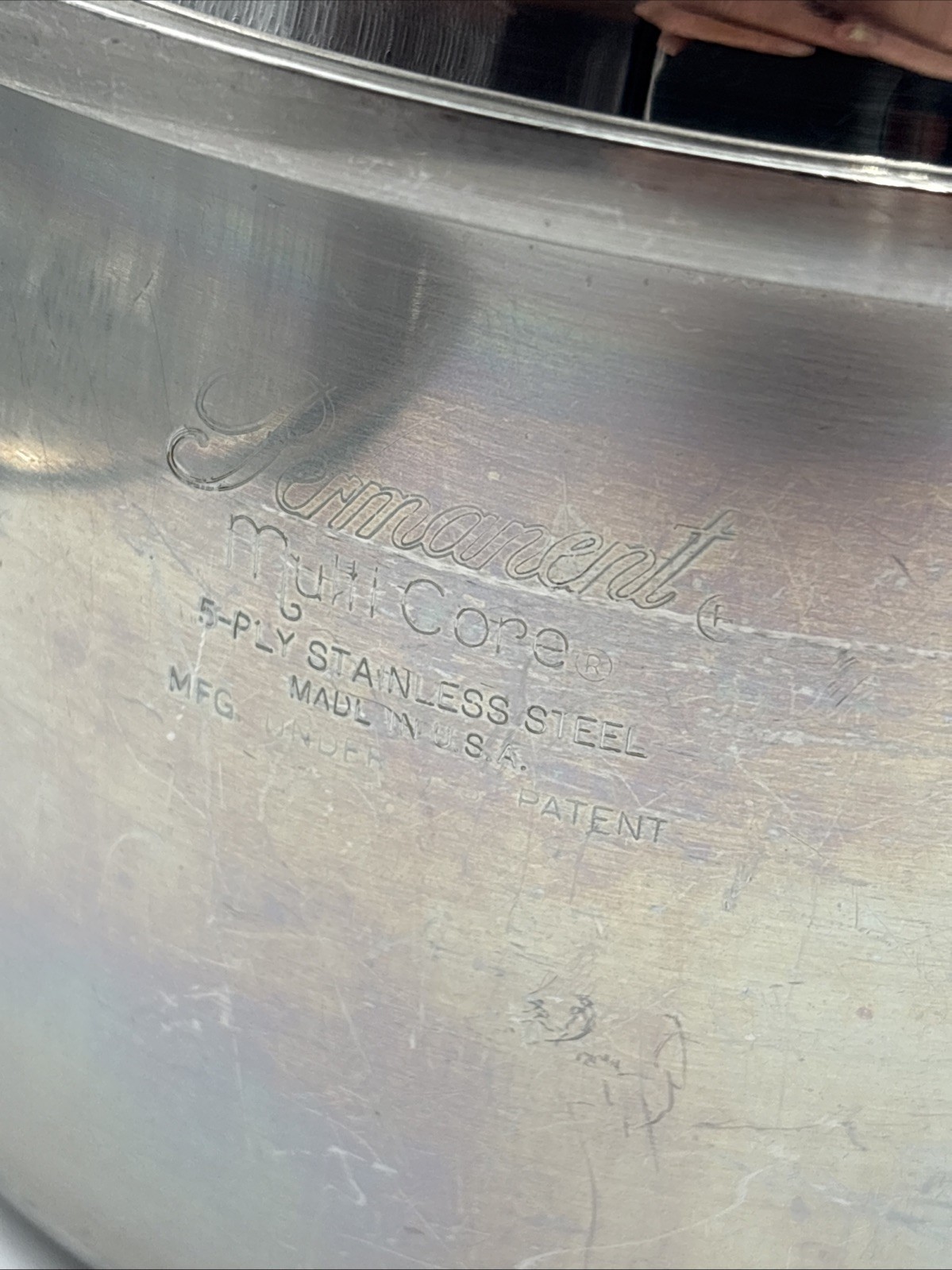 VTG Permanent Multi-Core 5 Ply Stainless Steel 2 qt Saucepan & Steamer Basket