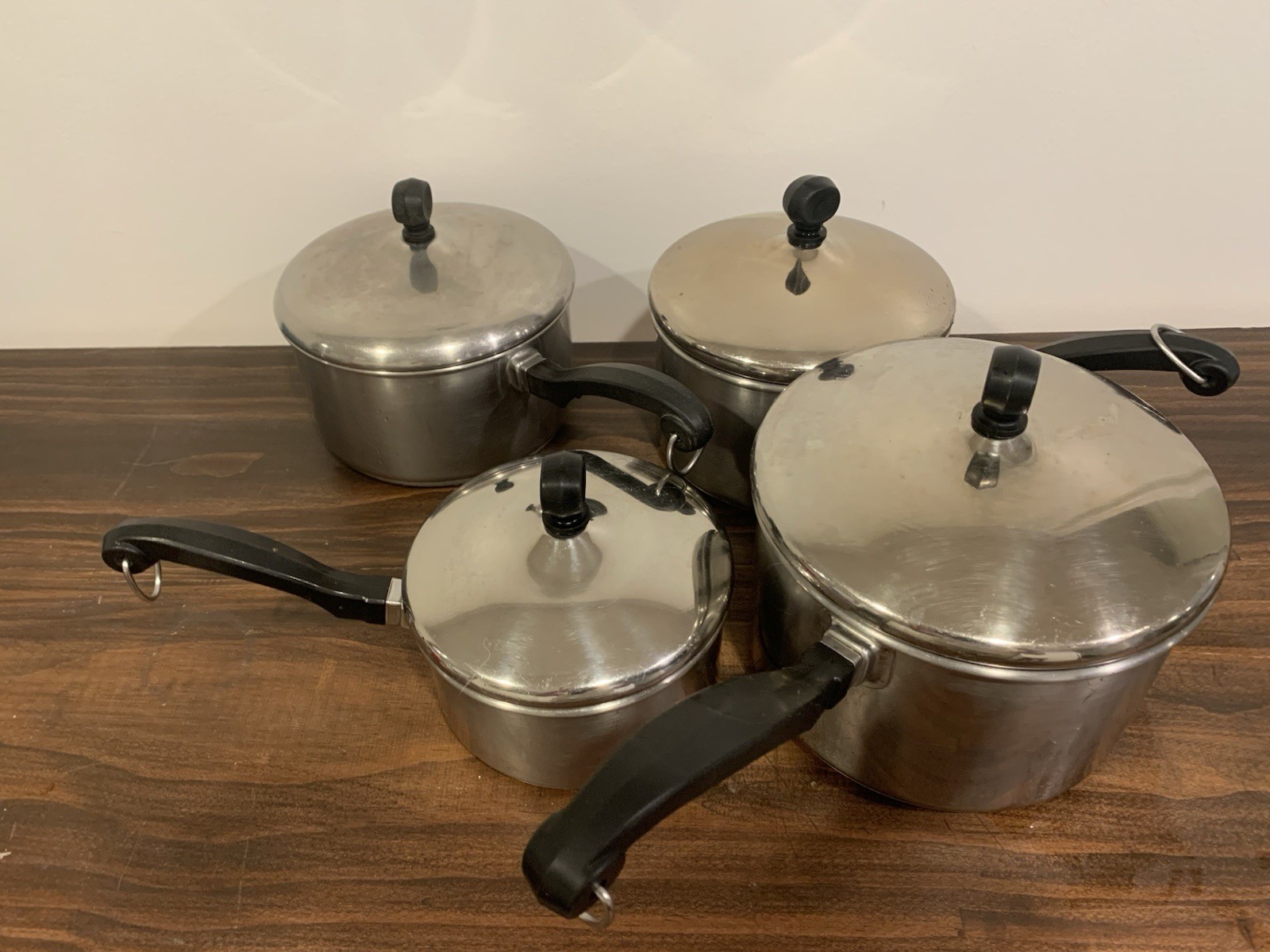 Farberware Classic Stainless Steel Cookware Pots With Lids 10 Piece Set