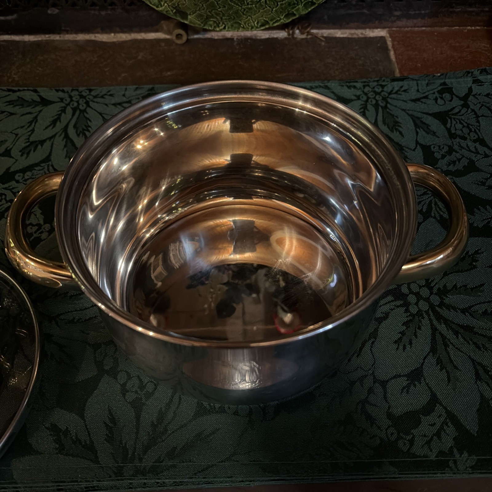 Cuisine Cookware Command Performance Gold 18/10 2qt Stainless Steel Pot with Lid