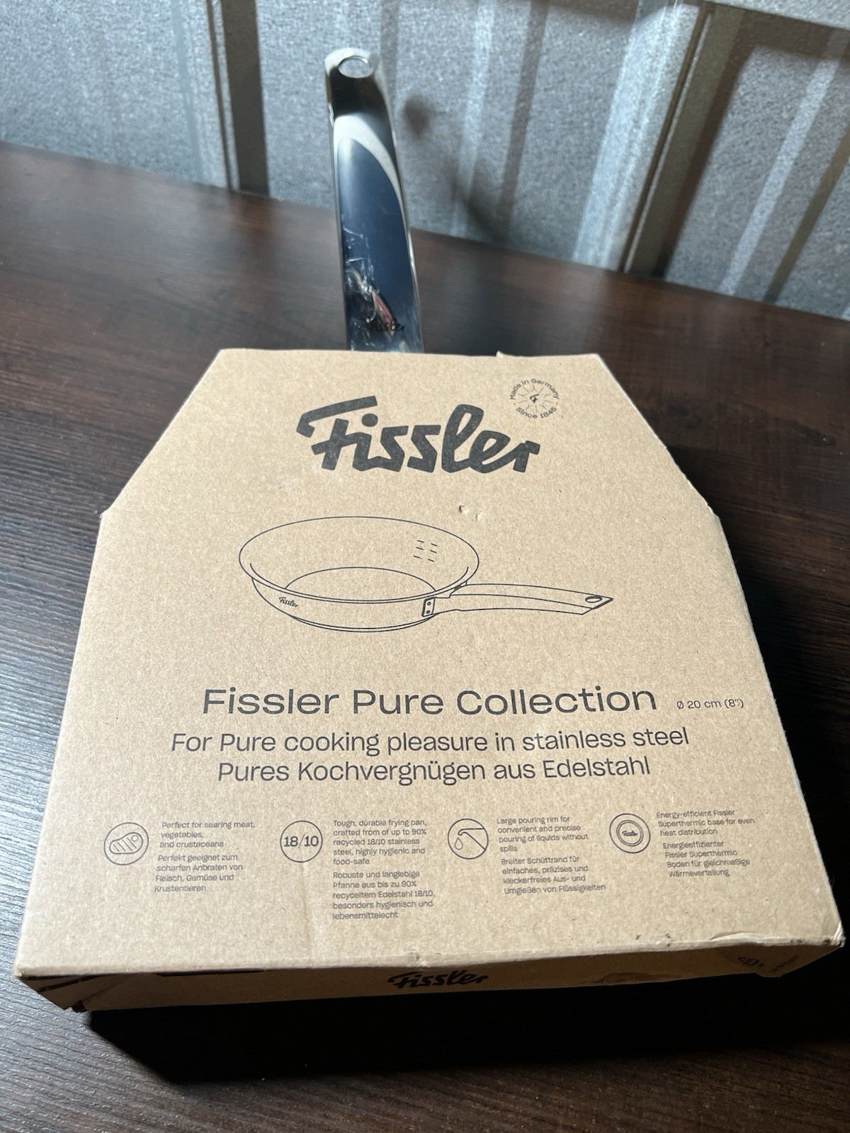 Fissler Pure Collection 20cm Frying Pan 8-inch