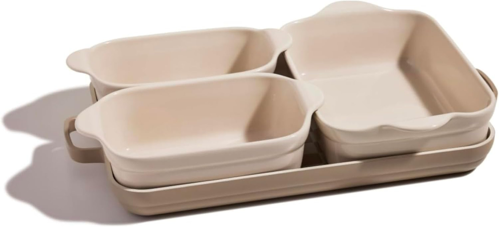 5-Piece Nonstick Bakeware Set – Oven Safe, Toxin-Free, Space-Saving Design