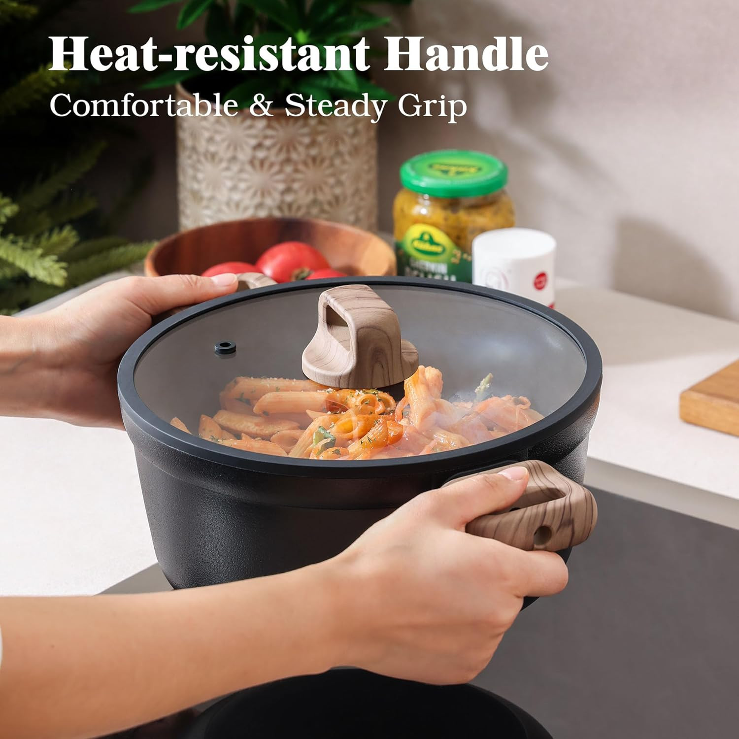 20-Piece Nonstick Cookware Set, Induction & Dishwasher Safe, PFOA Free