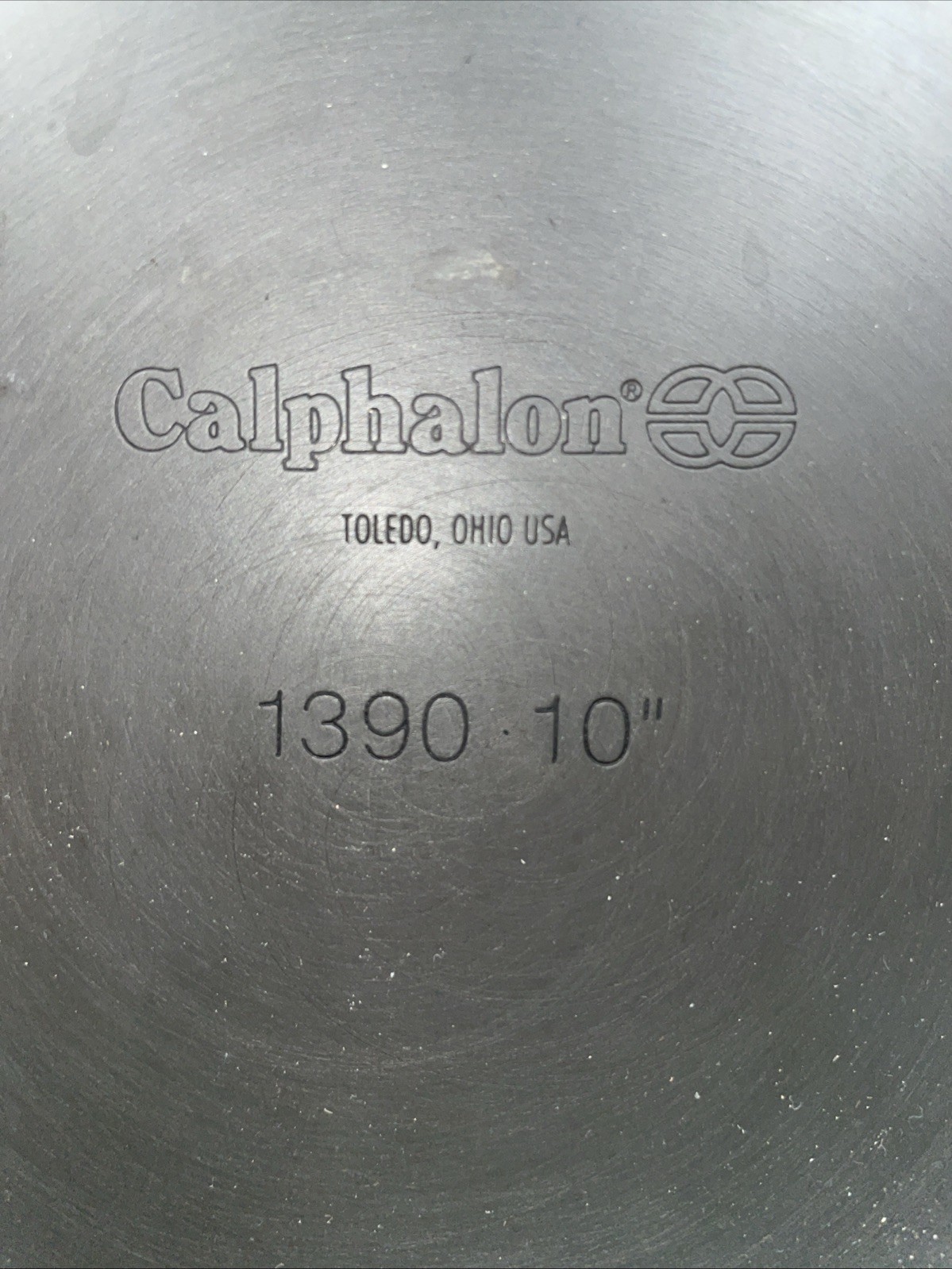 Calphalon 1390 10 Inch Nonstick Fry Pan Skillet Stainless Steel Handle Used