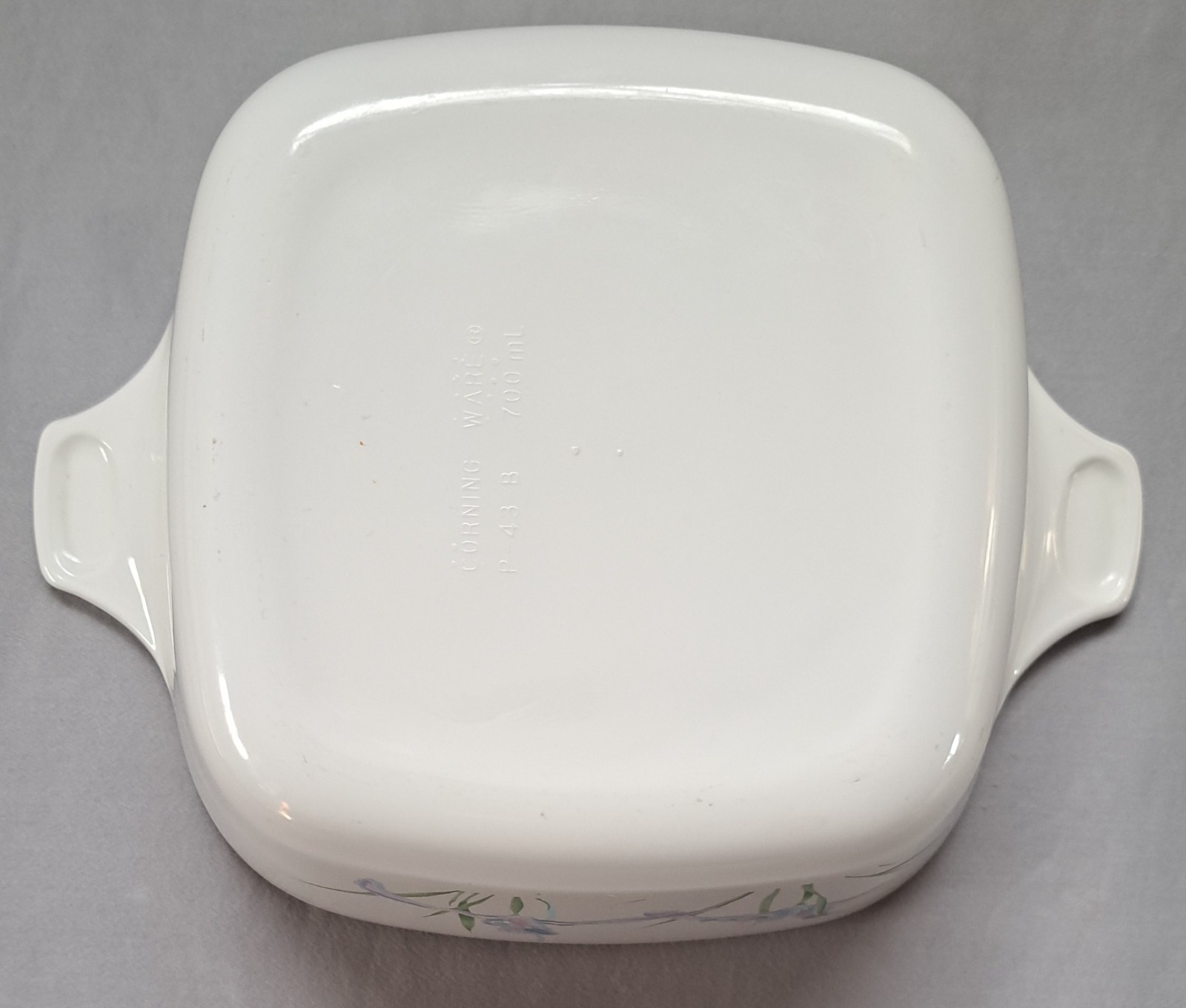 Vintage Corning Ware P-43-B Shadow Iris 700ml Petite Pan USA Excellent