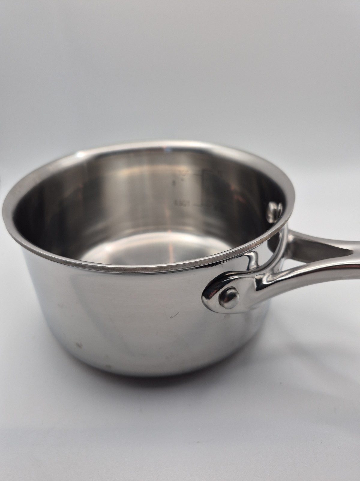 Pampered Chef Stainless Steel Saucepan 5368 NO Lid 1.5 Qt Kitchen