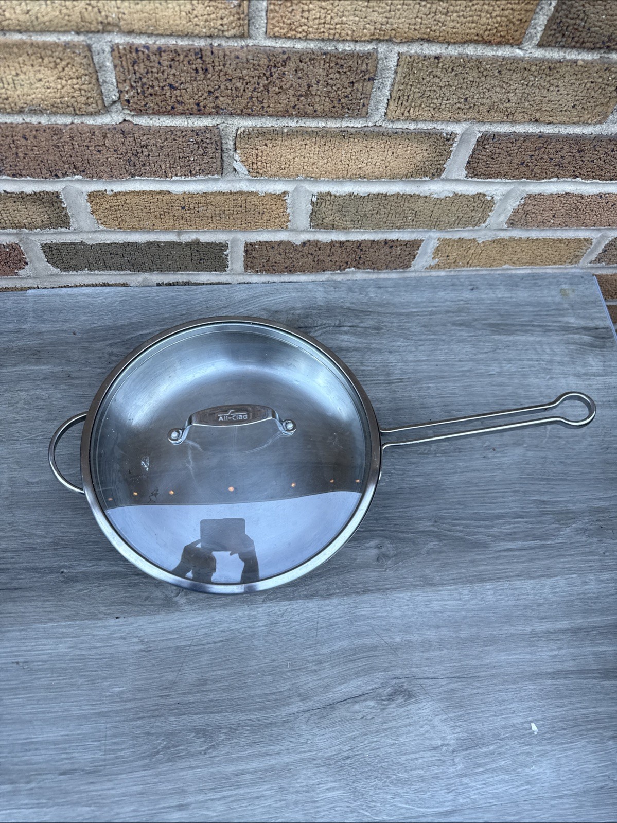 REVERE WARE PRO LINE Stainless 10″ FRYING PAN Chefs Saute Fry SKILLET 6760