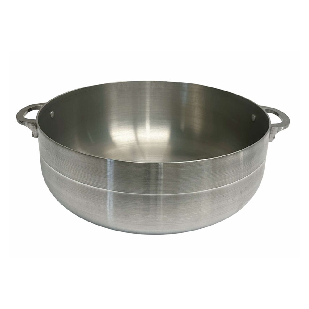 14 Qt Aluminum Caldero Cookware Pot Dutch Oven With Glass Lid Satin Finish