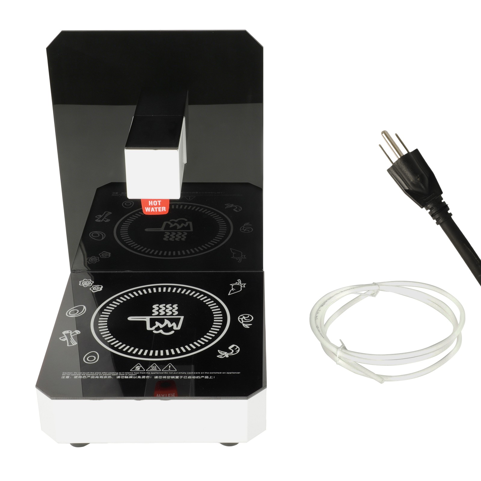 2100W Commercial Self-Serve Ramen Cooker, Instant Ramen Cooking Machine 110V