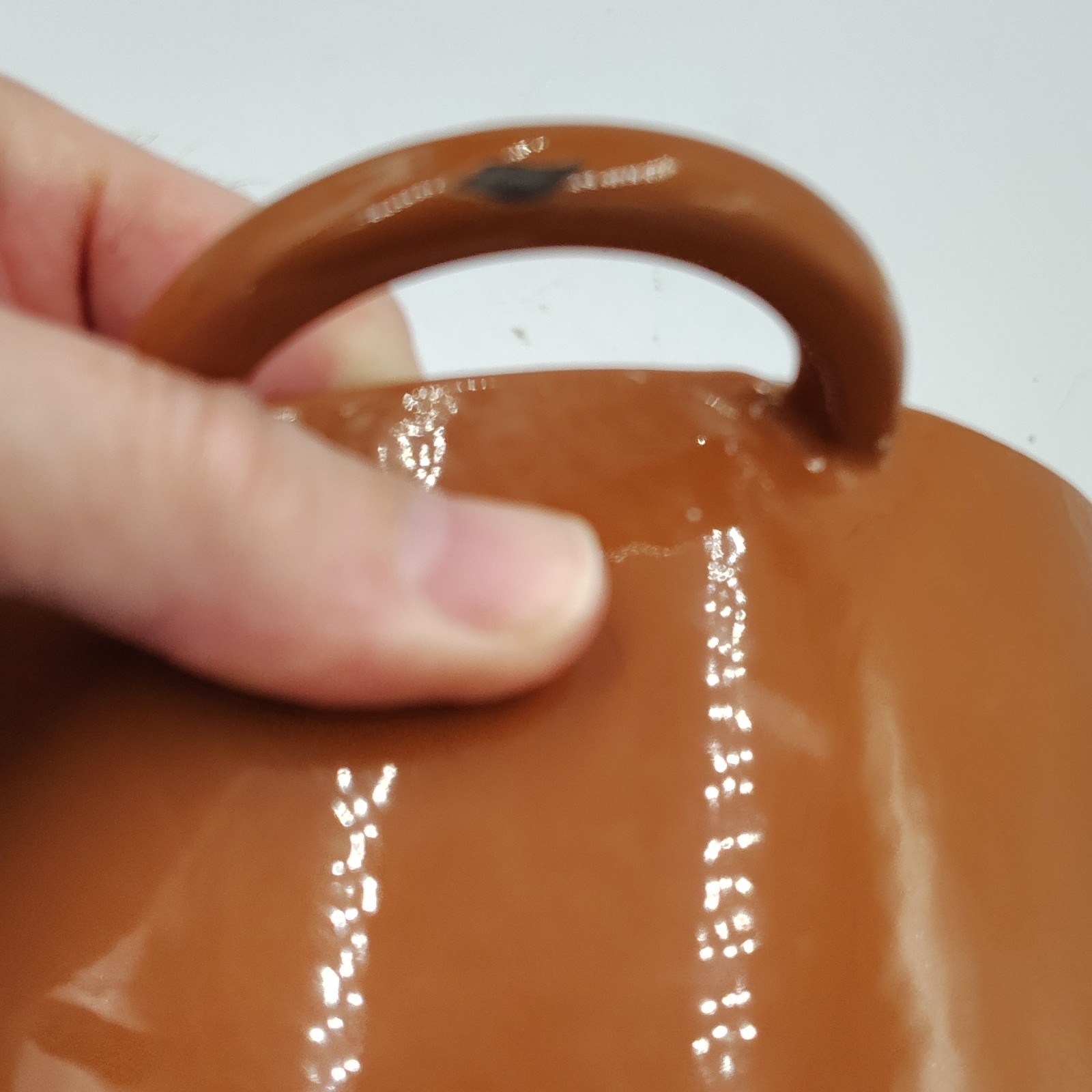 Le Creuset Enameled Cast Iron Round Casserole w/ Lid, Brown 18 Capacity