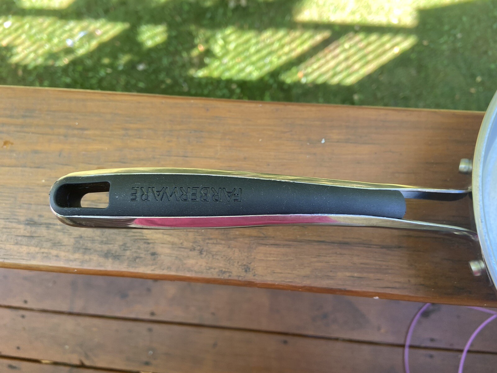 Faberware Durable Stainless Steel Millennium 10″ Fry Pan Grip Handle