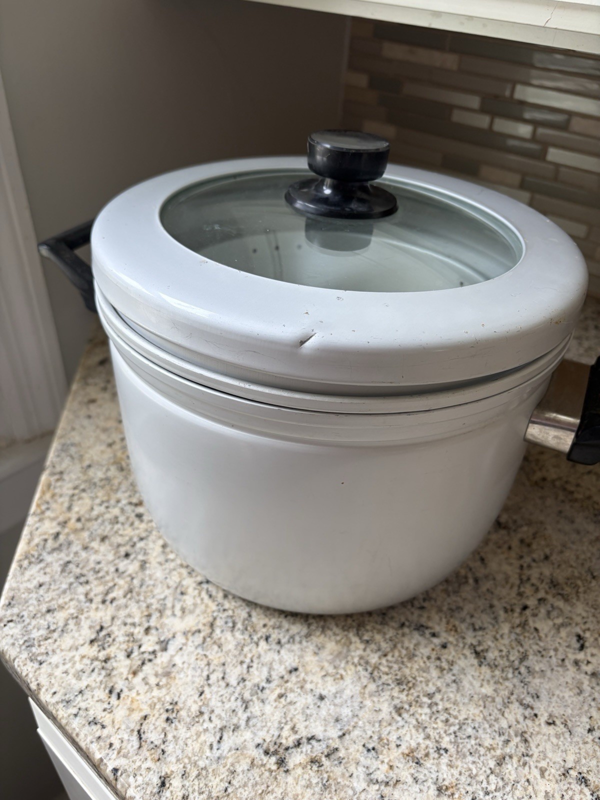 VINTAGE old School Charleston Rice Steamer Aluminum Double Broiler