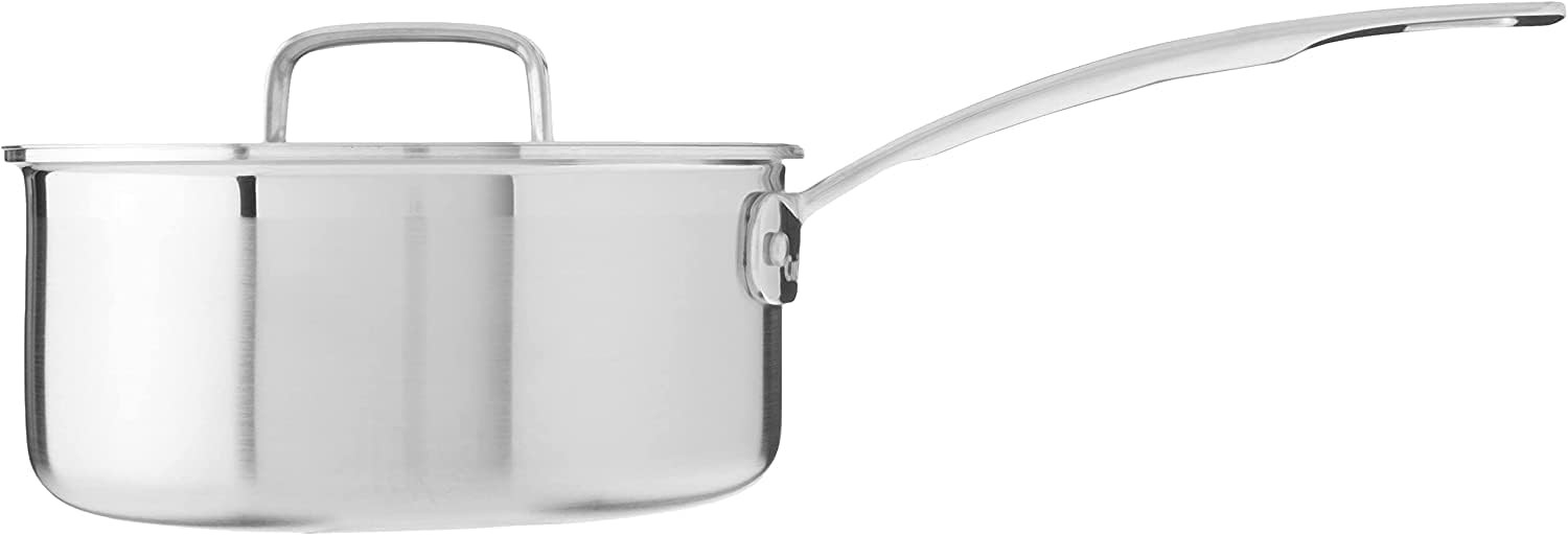 MCP19-18N Multiclad Pro Triple Ply 2-Quart Skillet, Saucepan w/Cover & 719-14