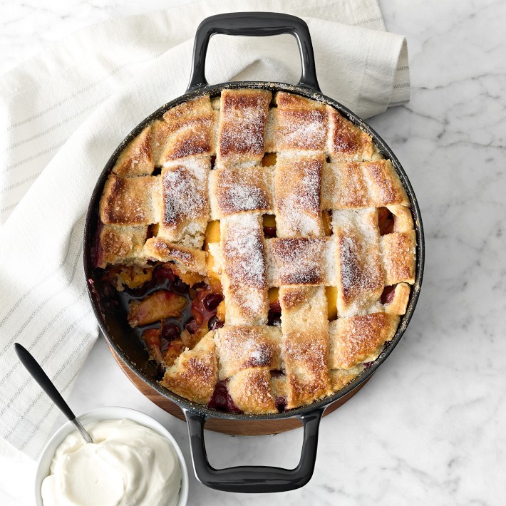 All-Clad Enameled Cast Iron Braiser, 4-Qt.-Williams Sonoma|33483