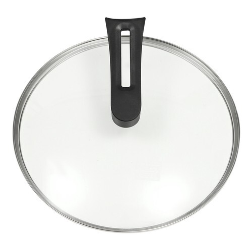 Large Honeycomb Wok Pan with Lid & Stainless Steel Steamer Cooking Pot Nonstick