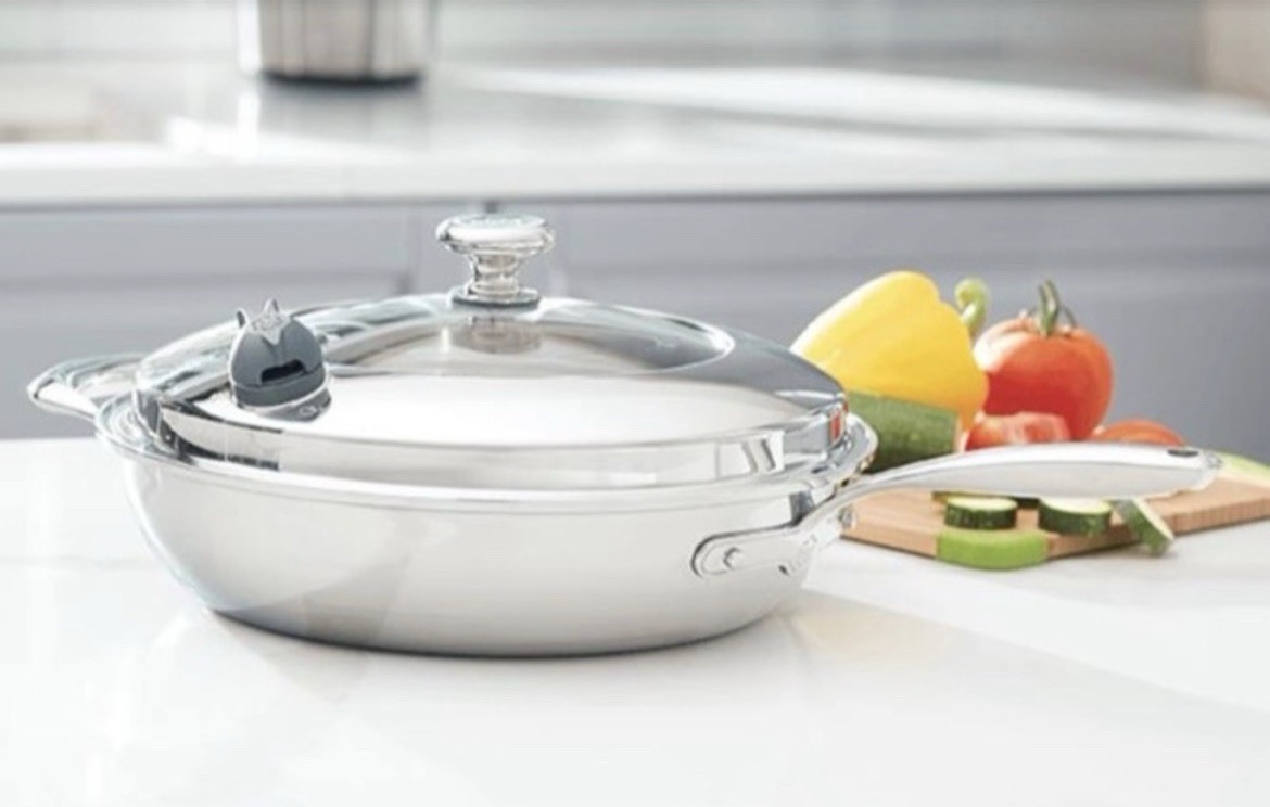 PRINCESS HOUSE 13″ 5PLY VIDA SANASKILLET STAINLESS STEEL