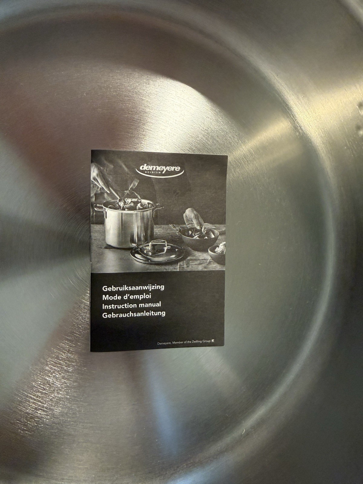 Demeyere Industry 5 Sauce Pan 22cm & Low Saute Pan 24cm w/ Lids Set