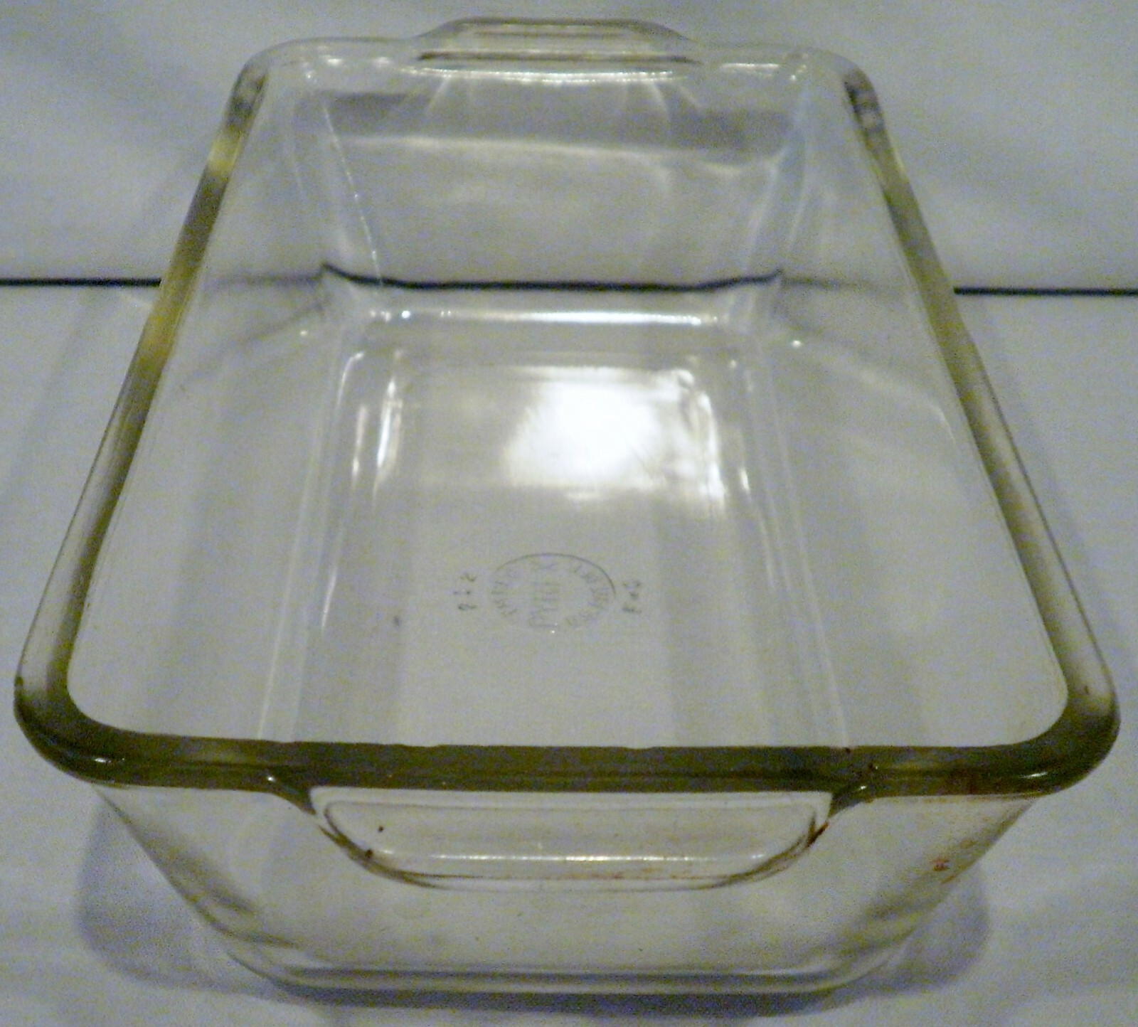 Vintage Pyrex Glass Loaf Pan Baking Dish #212