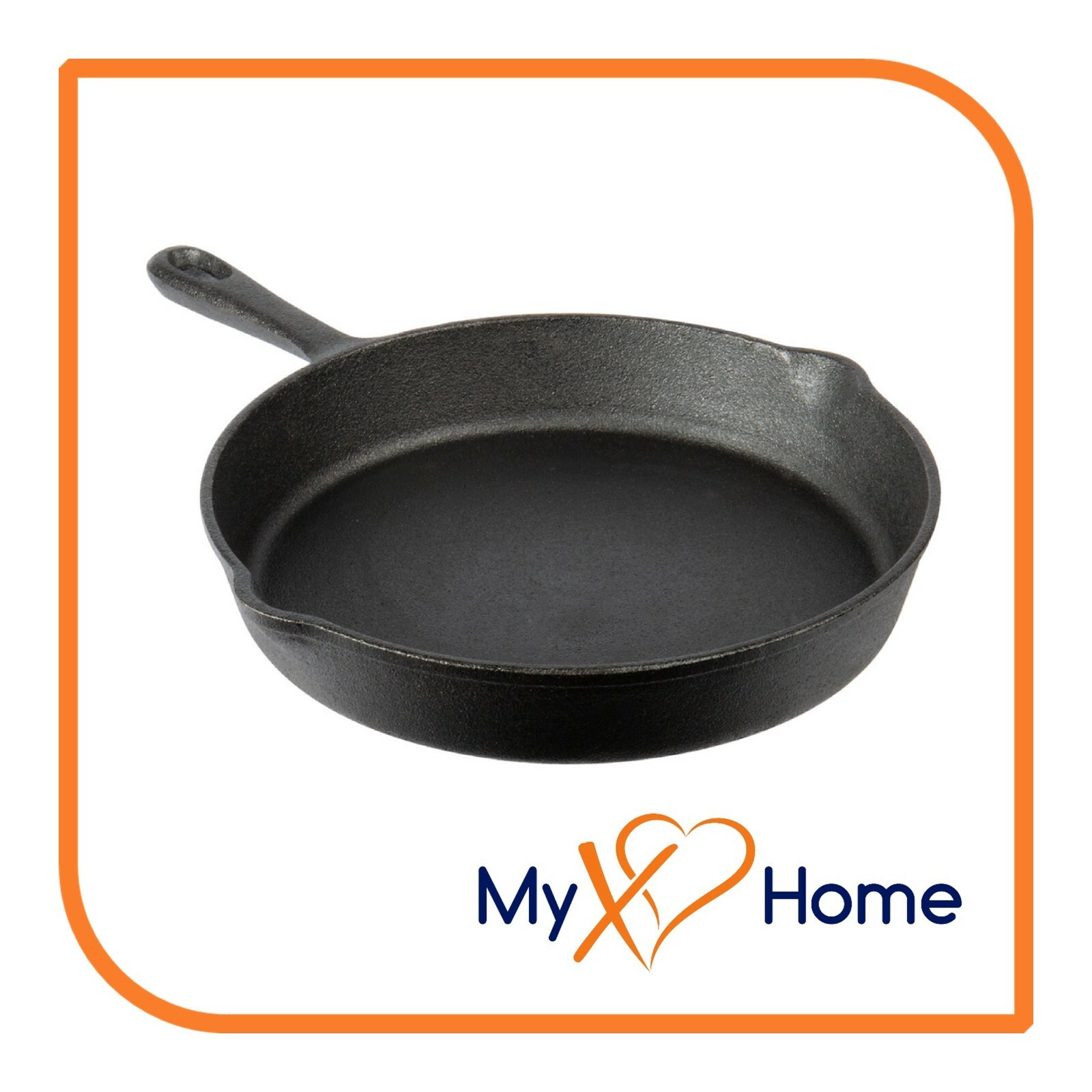 9″ Pre-Seasoned Cast Iron Skillet (1 Skillet) by MyXOHome