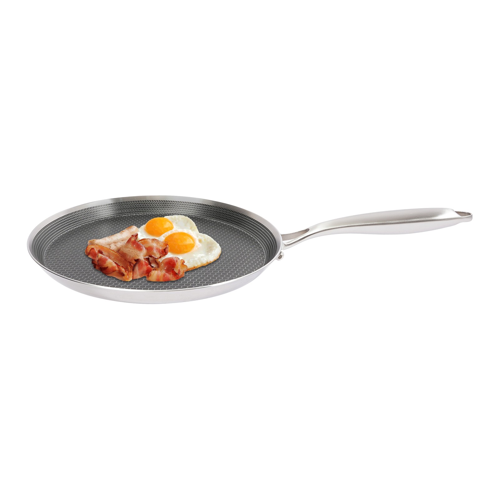 Stainless Steel Crepe Pan, Pancake Pan, Stainless Steel Cooking Pan